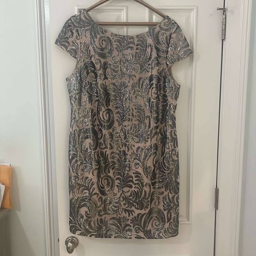 Adrianna Papell Cocktail Sequin Dress